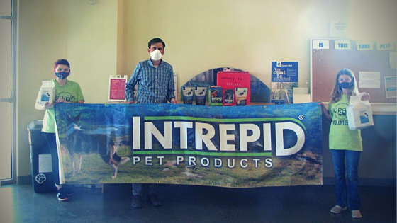 Intrepid Pet donating 13,000 lbs of food to support animal shelters